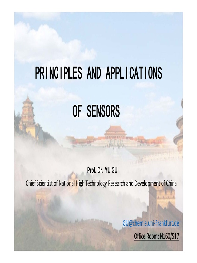 Principles and Applications Principles and Applications of Sensors ...