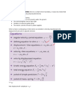 Harmonic motion