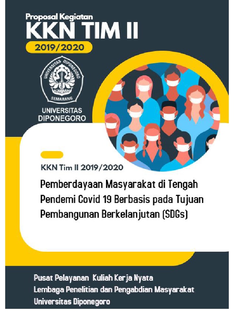 Proposal Pelaksanaan KKN Tim 2 2019 | PDF | Ilmu Sosial