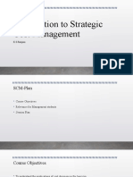 Introduction To Strategic Cost Management