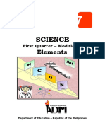 Sci7 Q1 Mod2A Elements v2