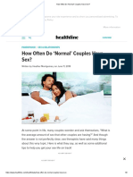 How Often Do 'Normal' Couples Have Sex_