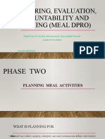 Monitoring, Evaluation, Accountability and Learning (Meal Dpro)