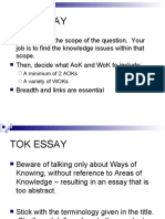 Essay Advice