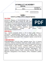 16 05 16 - JR - IIT IZ CO SPARK (Incoming) - Jee Adv (2014 P1) - WTA 3 - Q.PAPER - F - N PDF