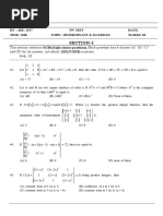 21.determinants & Matrices PDF