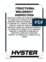 Structural Weldment Inspection