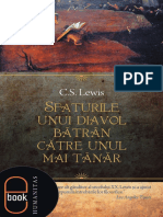 C.S.Lewis - Sfaturile Unui Diavol Bătrân Către Unul Mai Tânar PDF