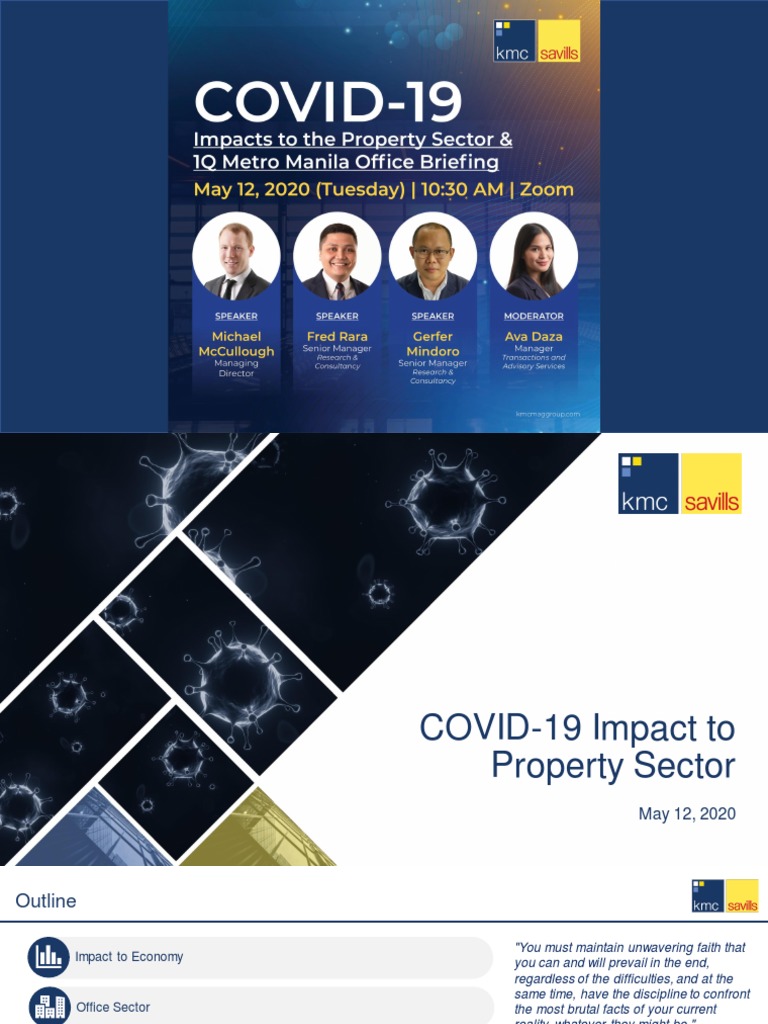 COVID-19's Impact on Property Sector | PDF | Government Budget Balance ...