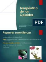 4 - Terapéutica de los Opioides