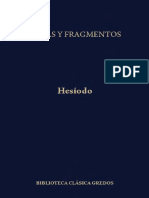 013 - Hesiodo - Obras y Fragmentos PDF