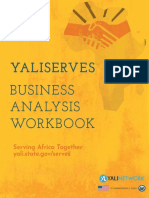 Yaliserves: Yaliserves Business Business Analysis Analysis Workbook Workbook