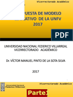 Modelo Educativo UNFV 2017