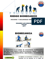 Riesgos biomecánicos laborales