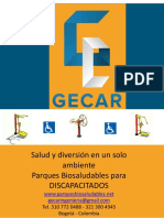 Gecar Fichas Tecnicas - Discapacitados - 2019