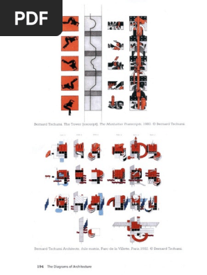 Tschumi, Garcia - The Diagrams of Bernard Tschumi - 2010 PDF | PDF