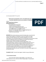 Proceso de Desinfección Con Productos Orgánicos de Cloro y Agua para Suministro Público