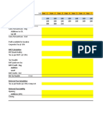 MAT Calculation: Setoff MAT Credits - End Net Tax Payable