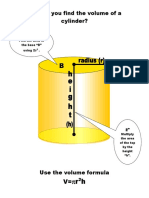 How Do You Find The Volume of A Cylinder?