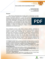 ARTICULO Representaciones Sociales Frente Al Aprendizaje Del Ingles.