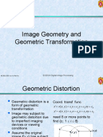 Image Geometry and Geometric Transformation: 1 ECE533 Digital Image Processing