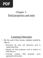 Chapter 1 Fluid Properties and Units PDF