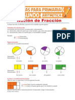 Noción de Fracción para Segundo de Primaria PDF