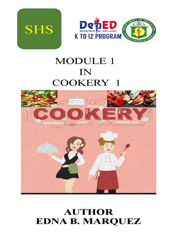 SHS Cookery Module 1 Lessons | PDF