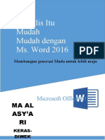 Modul 1 Word 2016