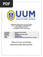 Perancangan Akademik Glul3113 Undang-Undang Pentadbiran (April 2020) PDF