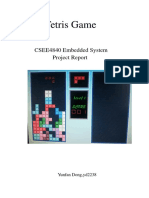 Tetris Game: CSEE4840 Embedded System Project Report