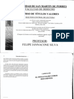 02 Control de Lectura - USMP Curso Titulo de Valores PDF