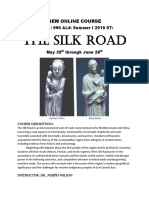 The Silk Road: New Online Course