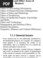 Ethics of Intellectual Property, Knowledge and Skills