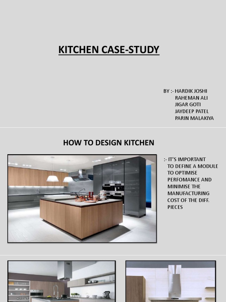 Kitchen Design Case Study Insights | PDF | Countertop | Kitchen