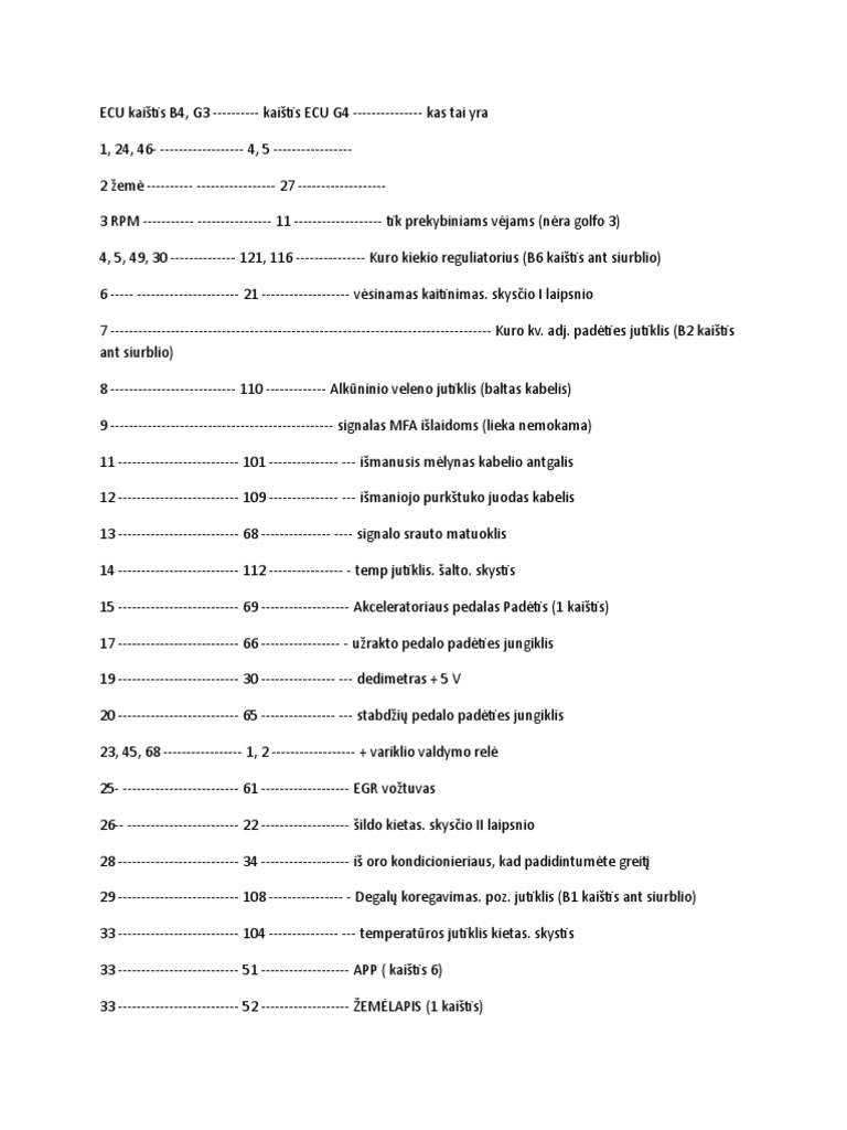 MSA15 To EDC15VM+ | PDF