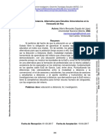 Educación A Distancia Alternativa Estudios Universitarios en La Venezuela de Hoy PDF