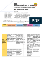 Balance Gestio Educativa I Semestre - Trabajo Remoto