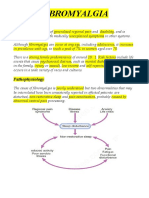 Fibromyalgia: Pathophysiology