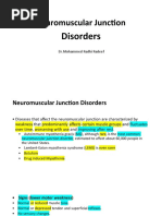 Neuromuscular Junction Disorders - 1