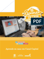 Aprende en Casa Con Canal Capital PDF