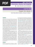 SECTION I Inflammatory, Infective, and Congenital: Pyogenic Liver Abscess