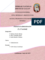 Manual de Administración