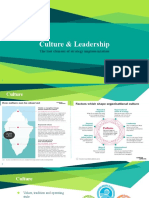 Culture & Leadership: The Last Element of Strategy Implementation
