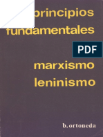Principios Fundamentales Del Marxismo-Leninismo