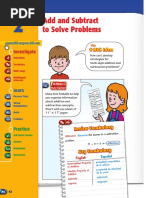 Silo - Tips - Add and Subtract To Solve Problems PDF