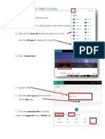 How To Upload Your Video To Sway and Create A Share Link2