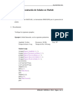 Representación de Señales en Matlab: Ejemplo 1: Señal Sinusoide, Con Los Siguientes Parámetros