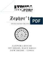 Zephyr'10: Satpurahouse Iit Delhi, Hauz Khas N E W de LH I - 11 001 6