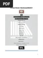 Nishat Textile Strategic Management Framework